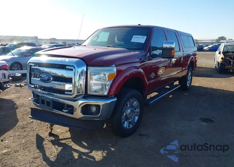 2014 Ford F-250 Lariat из США, поврежденный, VIN 1FT7W2BT9EEB17411